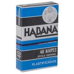 NAIPES HABANA PLAS.X 40