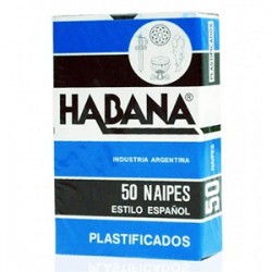 NAIPES HABANA PLAS.X 50