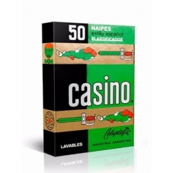 NAIPES CASINO PLAS. 50u