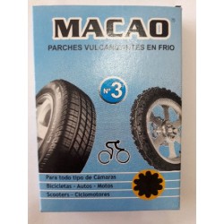 PARCHES MACAO N°3 X 50u