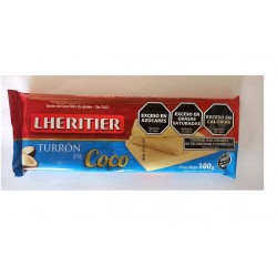 LH-TURRON DE COCO 100g 24B