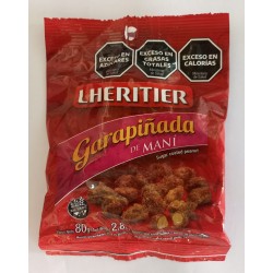 LH-GARRAPIÑADAS DE MANI 80g...